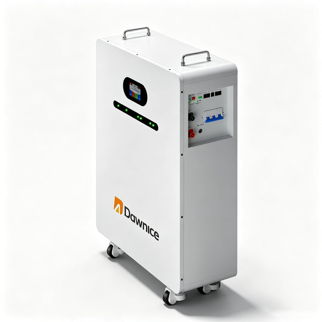 Dawnice 20kWh Solar Battery 51.2V 410Ah LifePO4 Lithium Energy Storage Pack