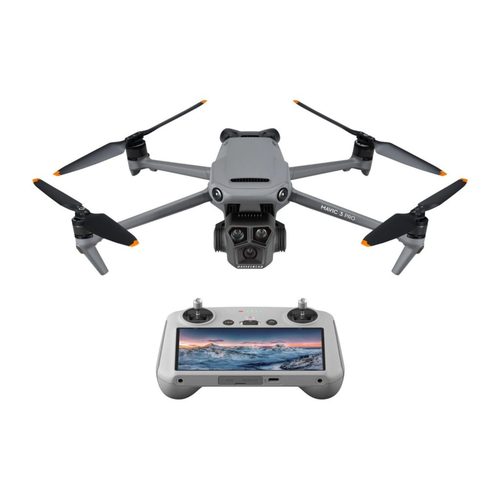 DJI Mavic 3 Pro with RC, Flagship Triple-Camera Drone with 4/3 CMOS Hasselblad 4K Camera, 43-Min Flight Time, 15km HD Video Transmission, FAA Remote ID Compliant, for Adults, Black