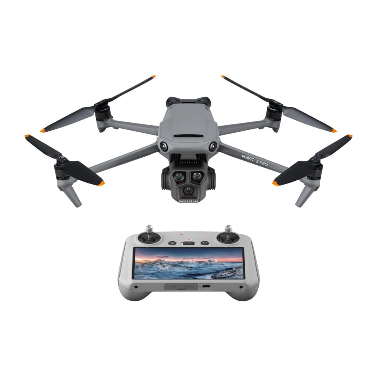 DJI Mavic 3 Pro with RC, Flagship Triple-Camera Drone with 4/3 CMOS Hasselblad 4K Camera, 43-Min Flight Time, 15km HD Video Transmission, FAA Remote ID Compliant, for Adults, Black