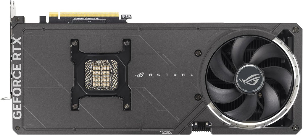 ASUS ROG Astral GeForce RTX 5090 32GB GDDR7 OC Edition Gaming Graphics Card (Nvidia GeForce RTX5090, Four Fans, 3.8 Slot Design, PCIe 5.0, 2X HDMI 2.1b, 3X DisplayPort 2.1a)