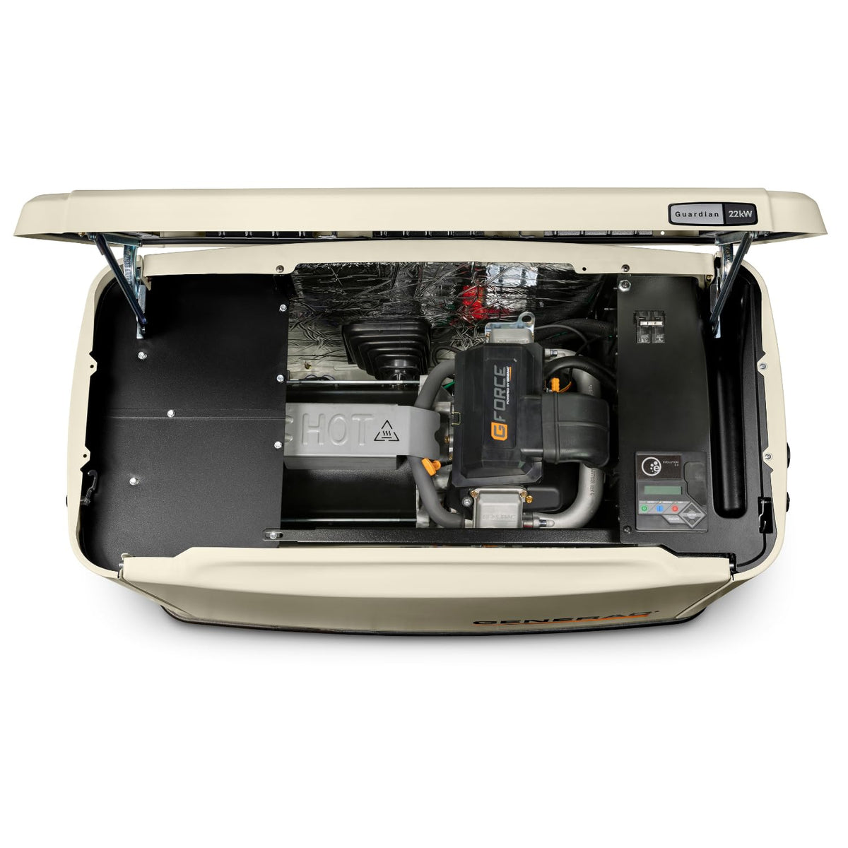 Generac Guardian 22kW Home Generator, Transfer Switch & WiFi Monitoring