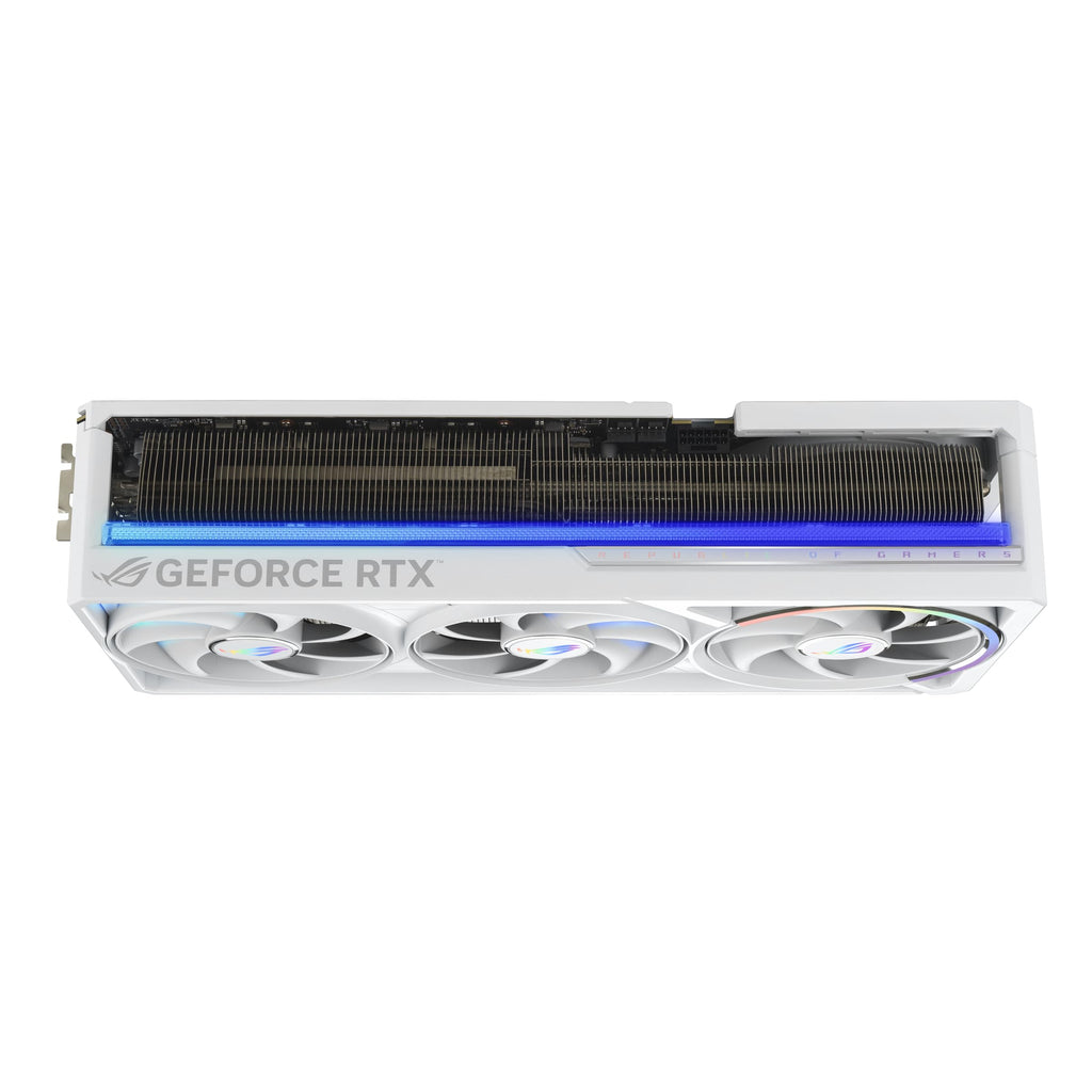 ASUS ROG Astral GeForce RTX 5090 32GB GDDR7 White OC Edition Gaming Quad Fan Graphics Card (NVIDIA DLSS 4, 3.8 Slot Design, PCIe 5.0, 3X DP 2.1b, 2X HDMI 2.1b, White)