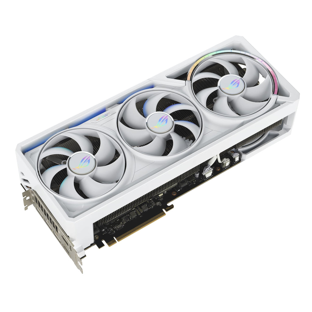 ASUS ROG Astral GeForce RTX 5090 32GB GDDR7 White OC Edition Gaming Quad Fan Graphics Card (NVIDIA DLSS 4, 3.8 Slot Design, PCIe 5.0, 3X DP 2.1b, 2X HDMI 2.1b, White)