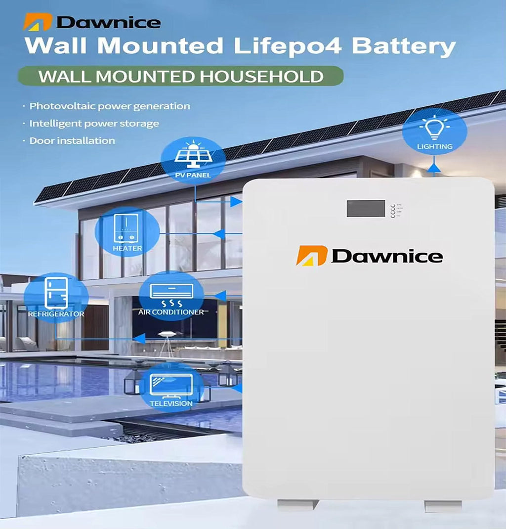 10KWH Hybrid Solar Power System Complete Kit Solar Home Energy Storage System 10PCS 550W Solar Panel (5500W) + 1Set 48V 5KW Split Phase Inverter Built in MPPT + 1Set 10kwh Lithium Battery