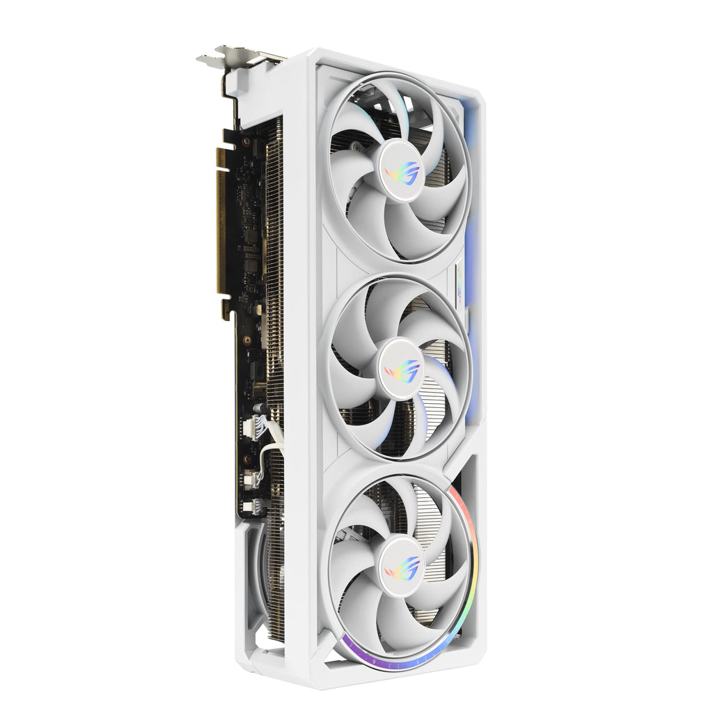 ASUS ROG Astral GeForce RTX 5090 32GB GDDR7 White OC Edition Gaming Quad Fan Graphics Card (NVIDIA DLSS 4, 3.8 Slot Design, PCIe 5.0, 3X DP 2.1b, 2X HDMI 2.1b, White)
